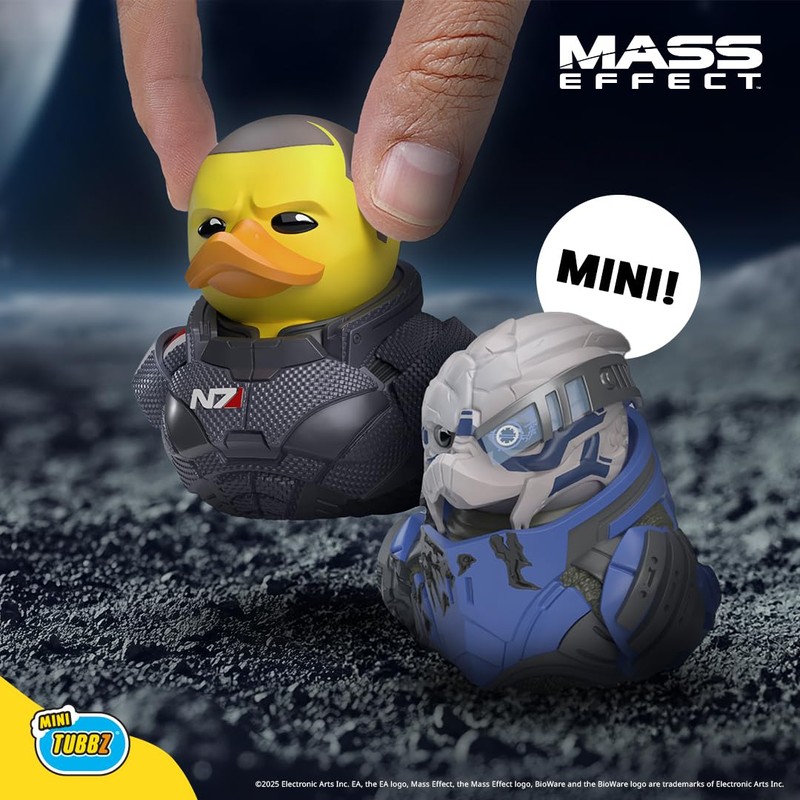 TUBBZ Mini: Mass Effect - Garrus Cosplay Rubber Duck Vinyl