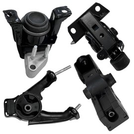 1.8L Engine Motor Mount Set Compatible for Toyota Corolla Matrix Base/ XR 2WD 2003-2008, for Pontiac Vibe 2003-2008 Automatic Transmission A4219, A4221, A4220, A4218