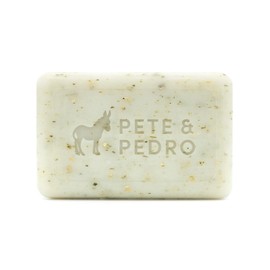 Pete & Pedro FRESH Body Bar – Eucalyptus Mint Scented Natural Moisturizing Men's Body Bar | Exfoliating Pumice & Hydrating Shea Butter | As Seen on Shark Tank, 6 oz.