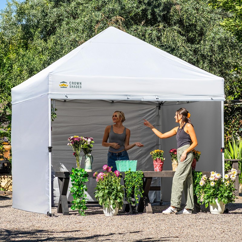 CROWN SHADES 8x8 Canopy Sidewalls (4pck) - Replacement Walls for