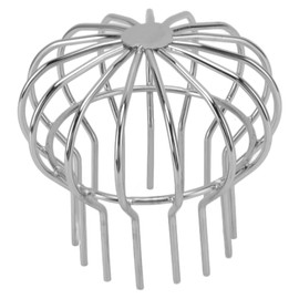 Leaf Catcher Basket, Leaf Catcher for Keeping the Downpipe Leaf Catcher Sieve Protects Against Blockages Leaf Catcher Grille Downpipe Grid Made of Stainless Steel Gutter Protection Downpipe Protection