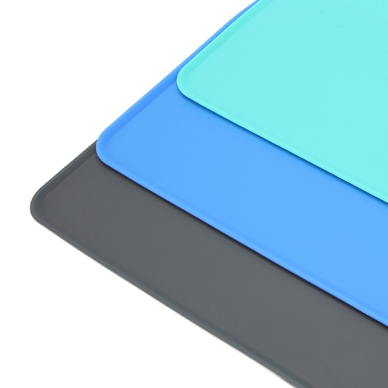 Silicone Pet Placemats Waterproof Slip Resistant Washable Pet Feeding Mat