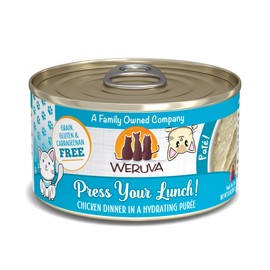 Weruva Classic Cat Paté, Press Your Lunch! with Chicken, 3oz Can (Pack of 12)