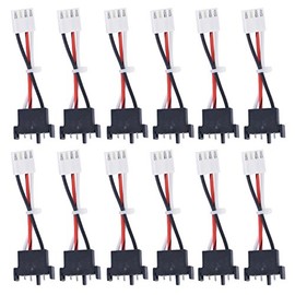 First Alert BRK ADF-12 BRK Smoke Alarm Adapter Plug for Firex Hardwire Smoke Alarms, White/Black, Pack of 12