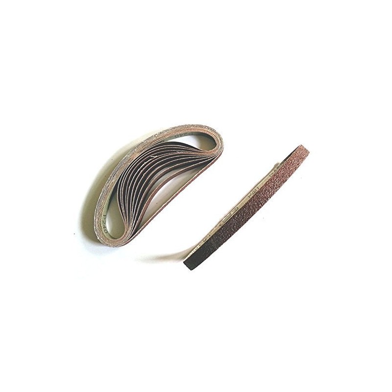 120 pieces sanding belts, 13 x 457 mm, sanding belt