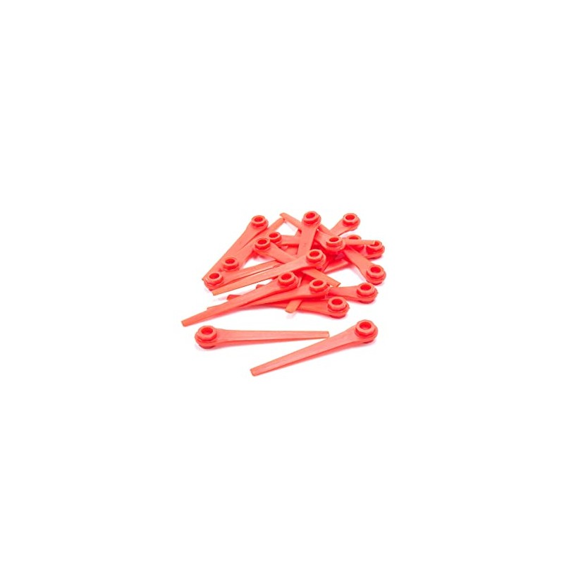 vhbw 20 x Replacement Blades Compatible with Gardena EasyCut Li-18/23R
