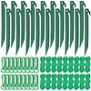 Yinkin 18 Sets Inflatable Stakes Replacement Yard Inflatable Plastic Stakes