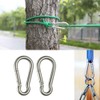 GRANDBUY 4 Inch Large Spring Snap Hook Carabiner, 304 Stainless