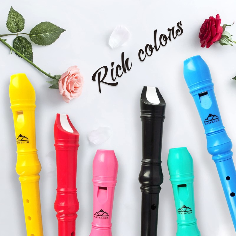EASTROCK ABS Recorder Treble Soprano Recorder, C Key Recorder, German