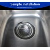 Talea Sink Drain Garbage received stainless steel sink basket