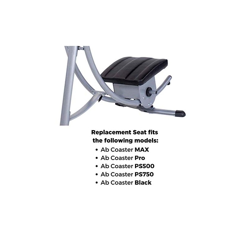 Ab Coaster Replacement Seat - Fits MAX, P500, PS750, Pro,