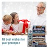 Ekpvgit Fathers Day Grandpa Gifts Blanket 50"x60", Gifts for Grandpa,