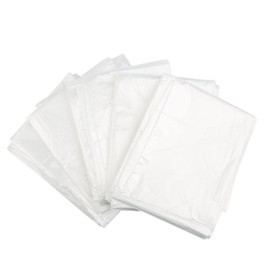 OULIGET Plastic Table Cloth,Plastic Party Table Cover,Disposable Table Cloth,Disposable Square Table Cover,White,8 Pieces,70.8 Inch.