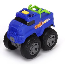 Dickie-Spielzeug 203301000 - Monster Truck - Tough Wheelers, Green/Red/Blue