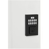 Kwikset 9260CNT-514S Contemporary SmartCode Keypad Electronic Deadbolt SmartKey Matte Black