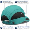 GADIEMKENSD - Gorro de secado rápido, malla transpirable, Turquesa, 7-7