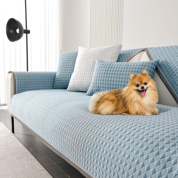 OTOB Cooling Dog Couch Cover Ice Silk Fiber, Washable &