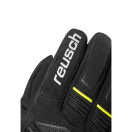 Reusch Thunder R-TEX® XT Warm, Waterproof, Windproof and Breathable Unisex Winter Gloves, Finger Gloves, Snow Gloves, Ski Gloves for Men and Women, 8.5