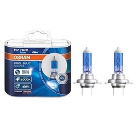 Osram H7 12V 55W 5000K 62210CBA COOL BLUE ADVANCE Auto Lamps Halogen Headlight 2X
