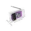 KICHOUSE 1Set DIY Radio Assembly Kit for Beginners Complete Fm