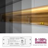 EMITEVER Triac Dimmable Driver,2 Packs 25W Power Supply,AC 120V to