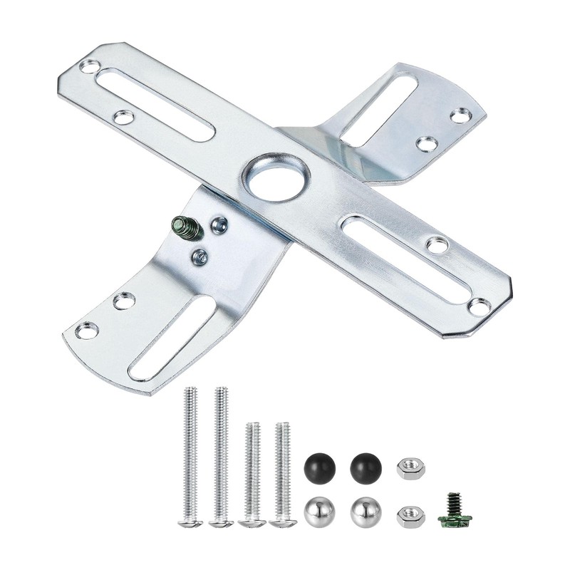 sourcing map Light Crossbar Kit 4 Inch Cross-Shaped Mounting Bracket