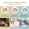 GURUN 8.5 Inch Tabletop LED Lighted Makeup Mirror with 10x