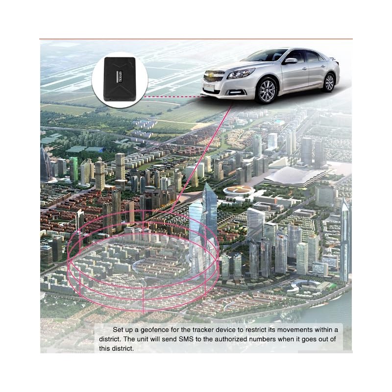 TKMARS 4G Auto GPS Tracker GPS Tracker Ohne Abo 7800mah