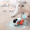 LOVELY CAVES Remote Control Car Chase Smart Cat Toy (Orange)