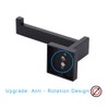 TASTOS Toilet Paper Holder Matte Black, Toilet Tissue Roll Holders