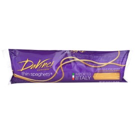DaVinci Signature, Thin Spaghetti, 16 Ounce Resealable Bags (Pack of 20)