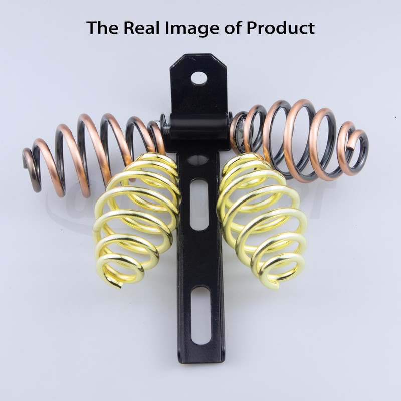 Amavoler Barrel Solo Seat Spring (Bronze) 3" + Seat Bracket