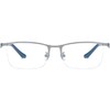 FONEX Pure Titanium Glasses Frame Men Square Eyeglasses Optical Eyewear