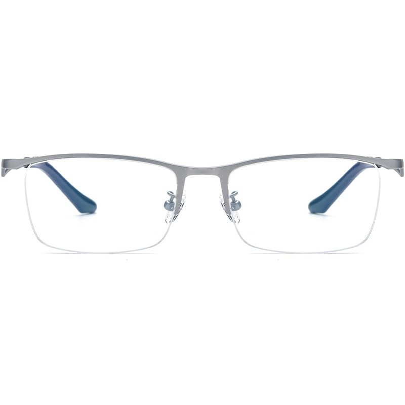 FONEX Pure Titanium Glasses Frame Men Square Eyeglasses Optical Eyewear