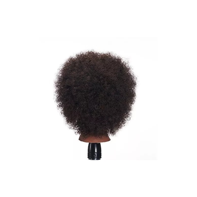 Hairginkgo Maniqui Cabeza Cabello Natural Negro 25.4 Cm Hairginkgo