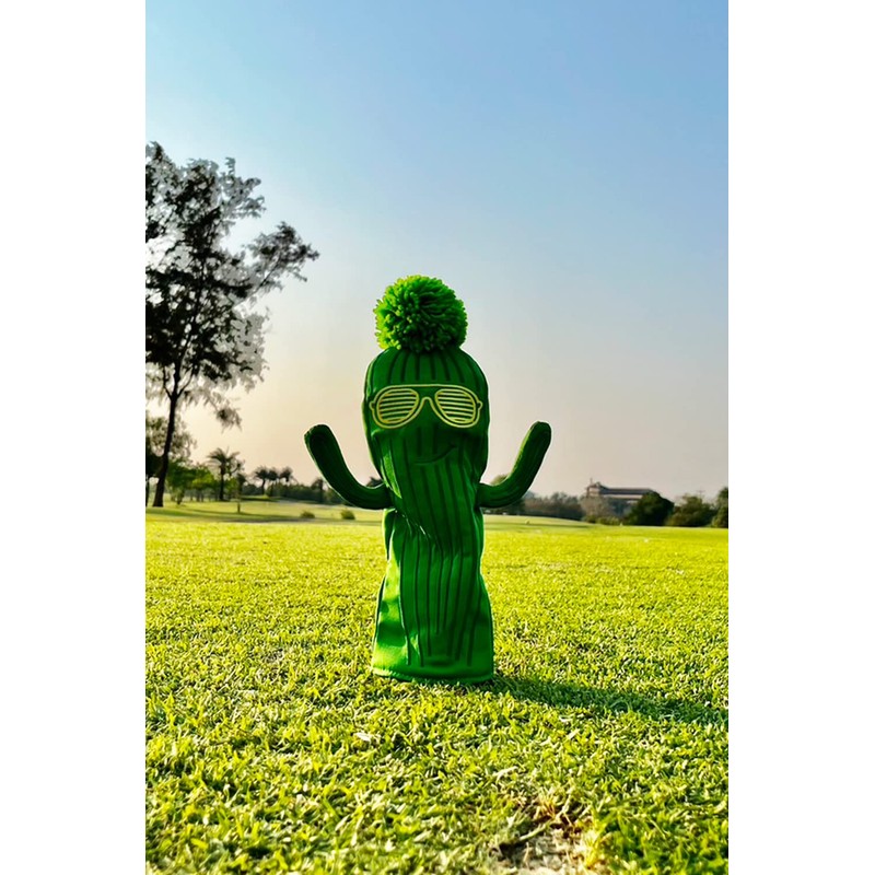RIKI & ROI Cactus Headcover, Single Item, Set of 4