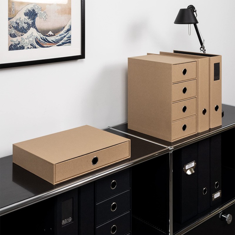 Rössler S.O.H.O. 1524452620 Drawer Box for DIN A4 with Finger