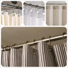LIHAO 12Pcs Cortina de Ducha de Acero Inoxidable
