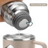 Vacuum Insulated Flask 700ml/23.6oz Stainless Steel Thermo Bottle with Cup