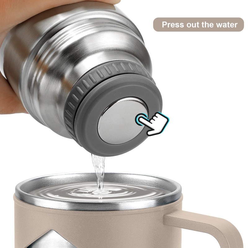 Vacuum Insulated Flask 700ml/23.6oz Stainless Steel Thermo Bottle with Cup