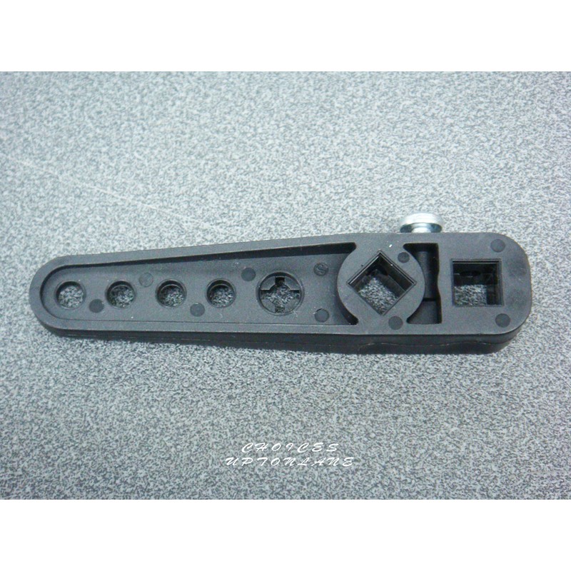 Replacement Black Plastic WC Toilet Cistern Flush Lever Multi Adjustable