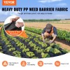 Woven Geotextile Fabric 13FT X 60FT Heavy Duty Weed Blocker