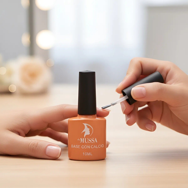 Gel Uv/led Base Gel Calcio Para Fortalecer Uñas 1pz
