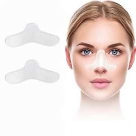 2 Pack Nasal Pads for Mask, Gel Nose Pads, Nose Gel Pad Protector for Mask, Custom Design, Can Be Trimmed to Size, Fits Most Masks