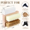 Enhon 5 Piece Suede and Nubuck Cleaning Kit with Brass