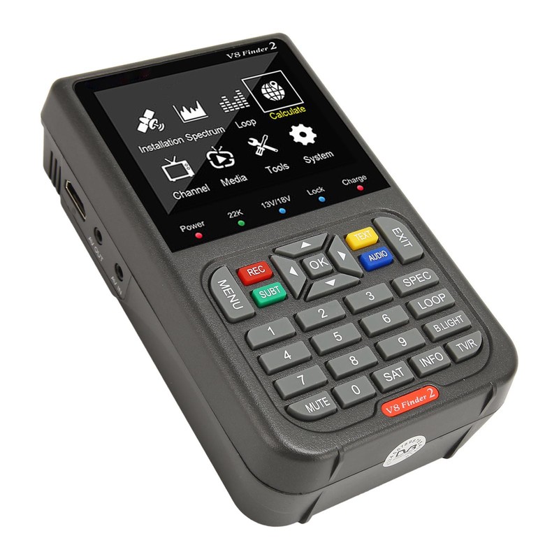 V8 Finder 2 Satellite Finder Signal Meter 3.5inch HD LCD