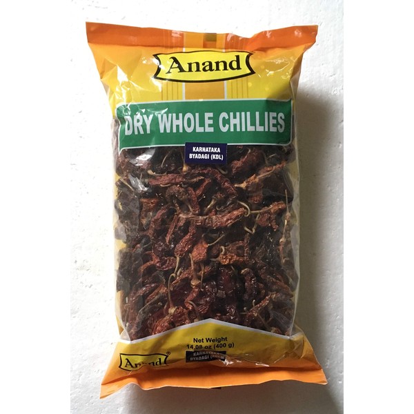Anand Karnataka Byadagi Dry Whole Chillies - 400 Grams