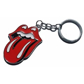 GBJUK Stainless Steel Red Tongue and Lips Enamel Metal Keyring Keychain