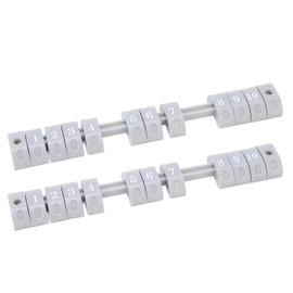 Qukaim Table Football Score Counter 2 Pack Table Football Score Counter 10 Numbers Score Counter for Standard Table Football