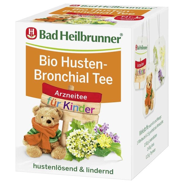Bad Heilbrunner Organic Children Cough Bronchial Tea